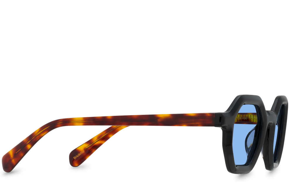 Briolette Black + Blue 50% 