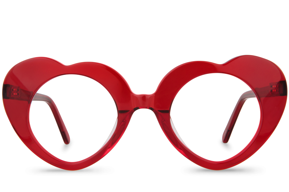 Heart View Red