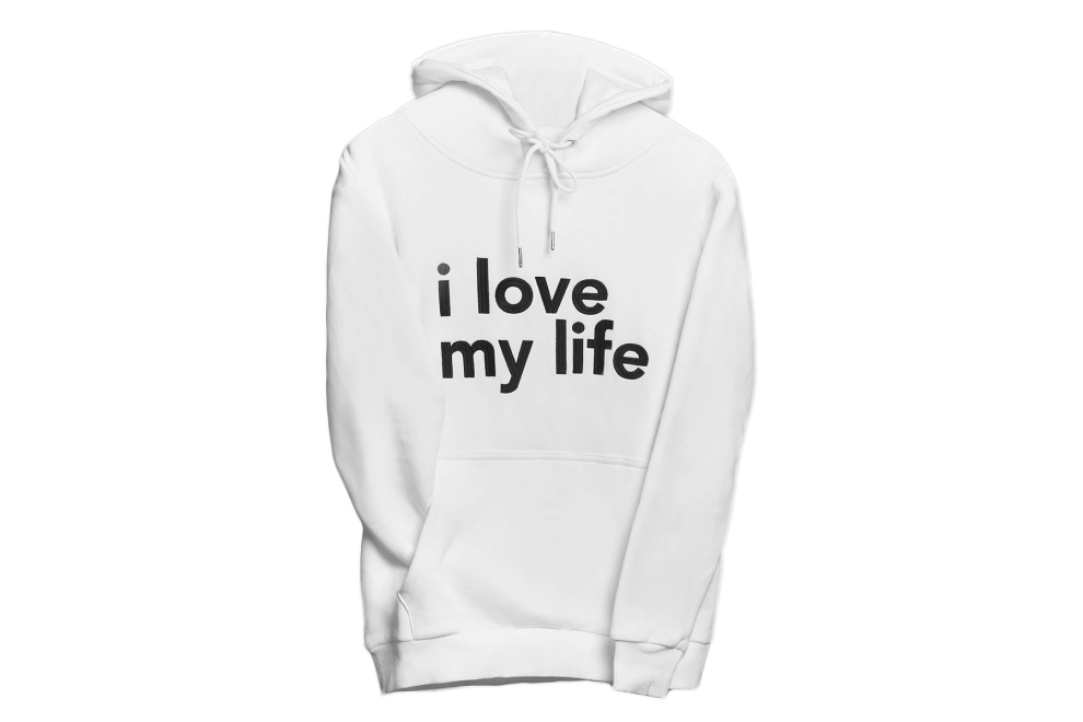 i love my life - hoodie-S