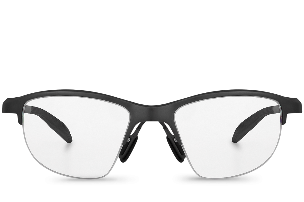 M002 View Brown brown semi-rimless glasses | polette M002 View Brown brown semi-rimless glasses | polette