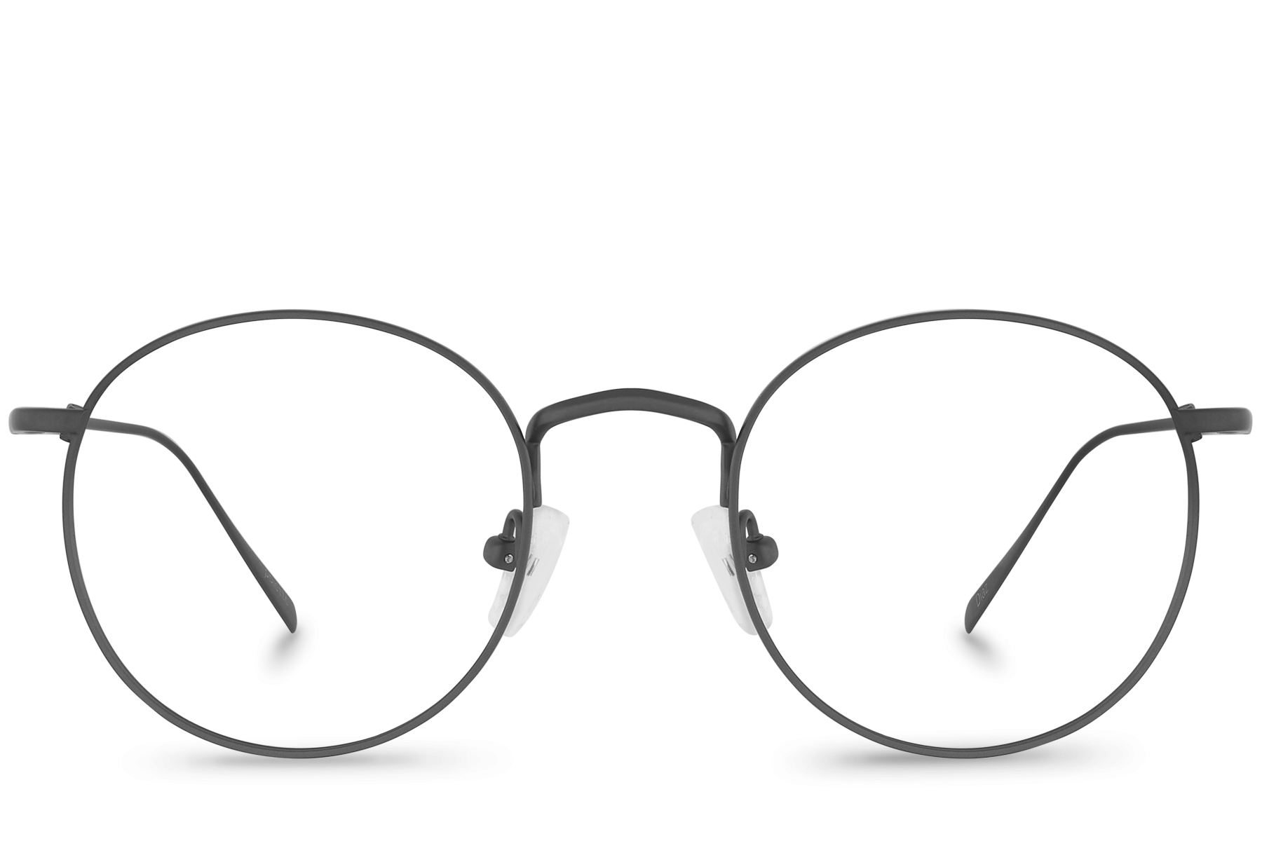 Diaz Gun Silver Oval Titanium Glasses polette Polette Europe