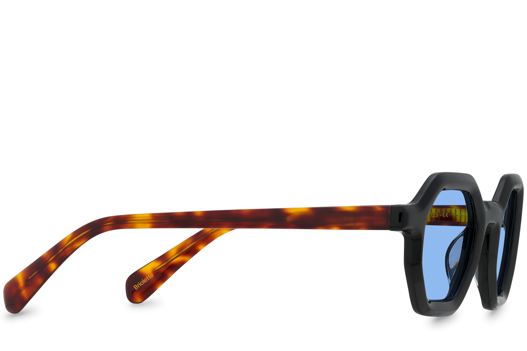 Briolette Black + Blue 50% 