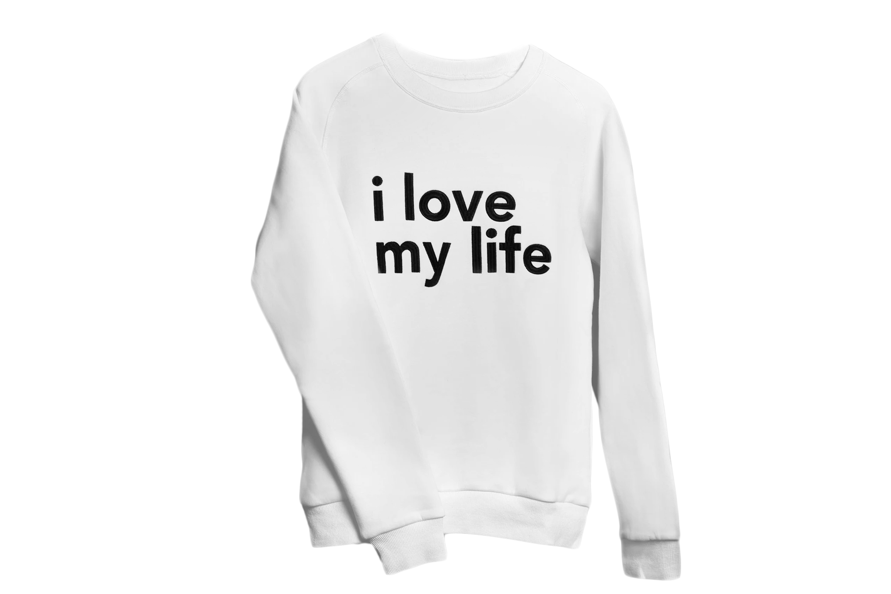 i love my life - crewneck-S