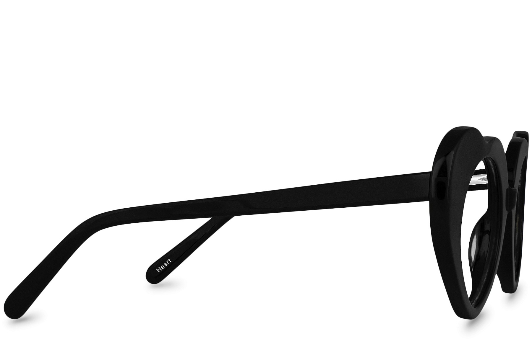 Heart View Black