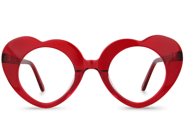 Heart View Red