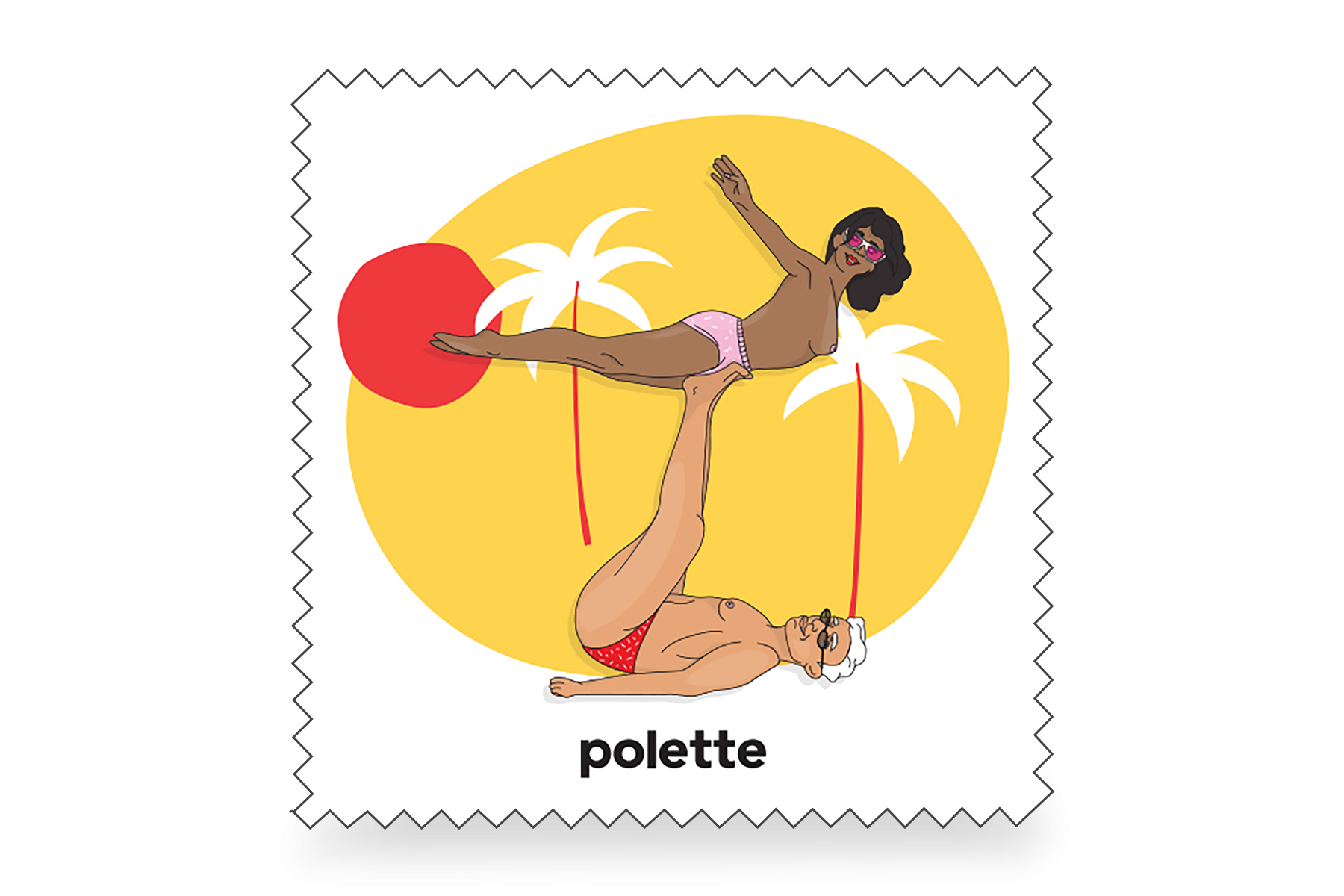 Hello Beaches Yellow