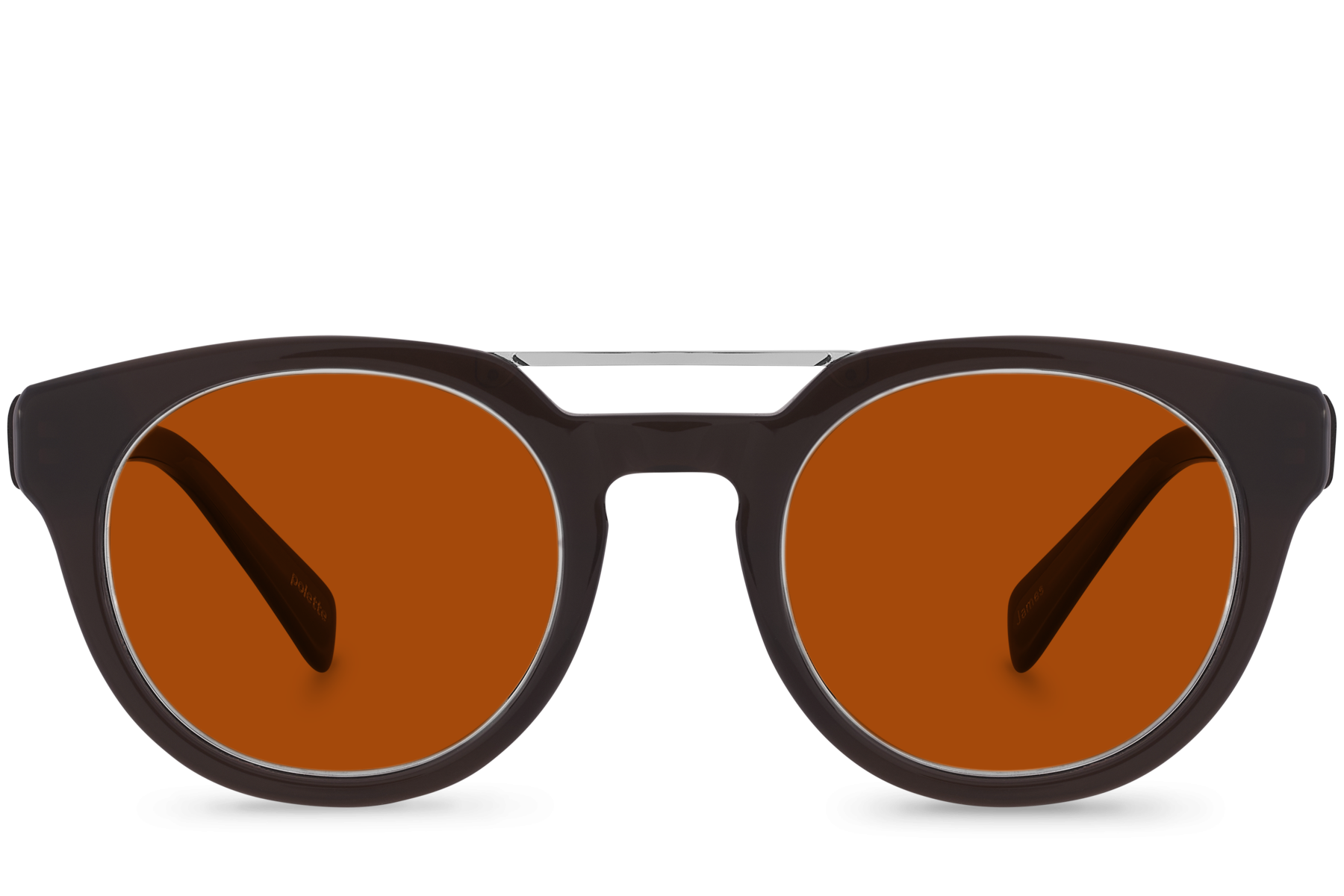 James brown aviator brown eco acetate sunglasses polette polette us