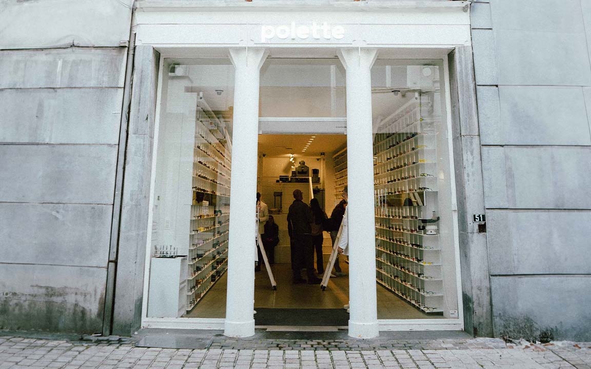 Liege, Belgium showroom interior