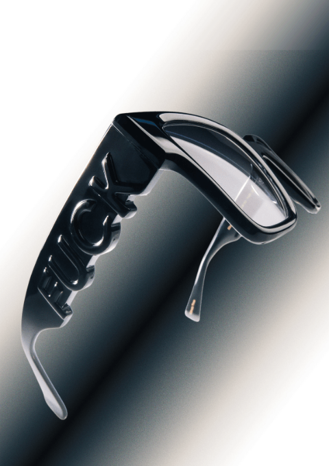 FUCK Edition: Bold Statement Glasses for Fearless Style