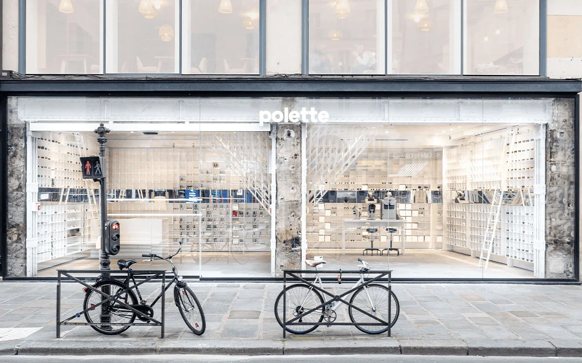 Paris, France showroom interior
