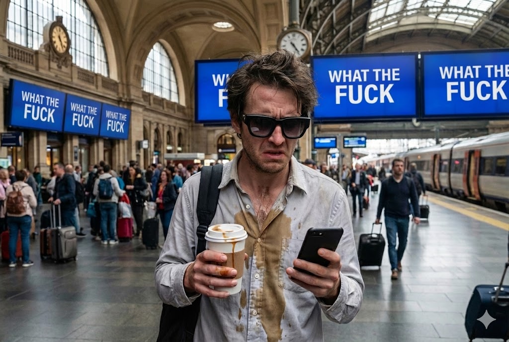 Person having a bad day