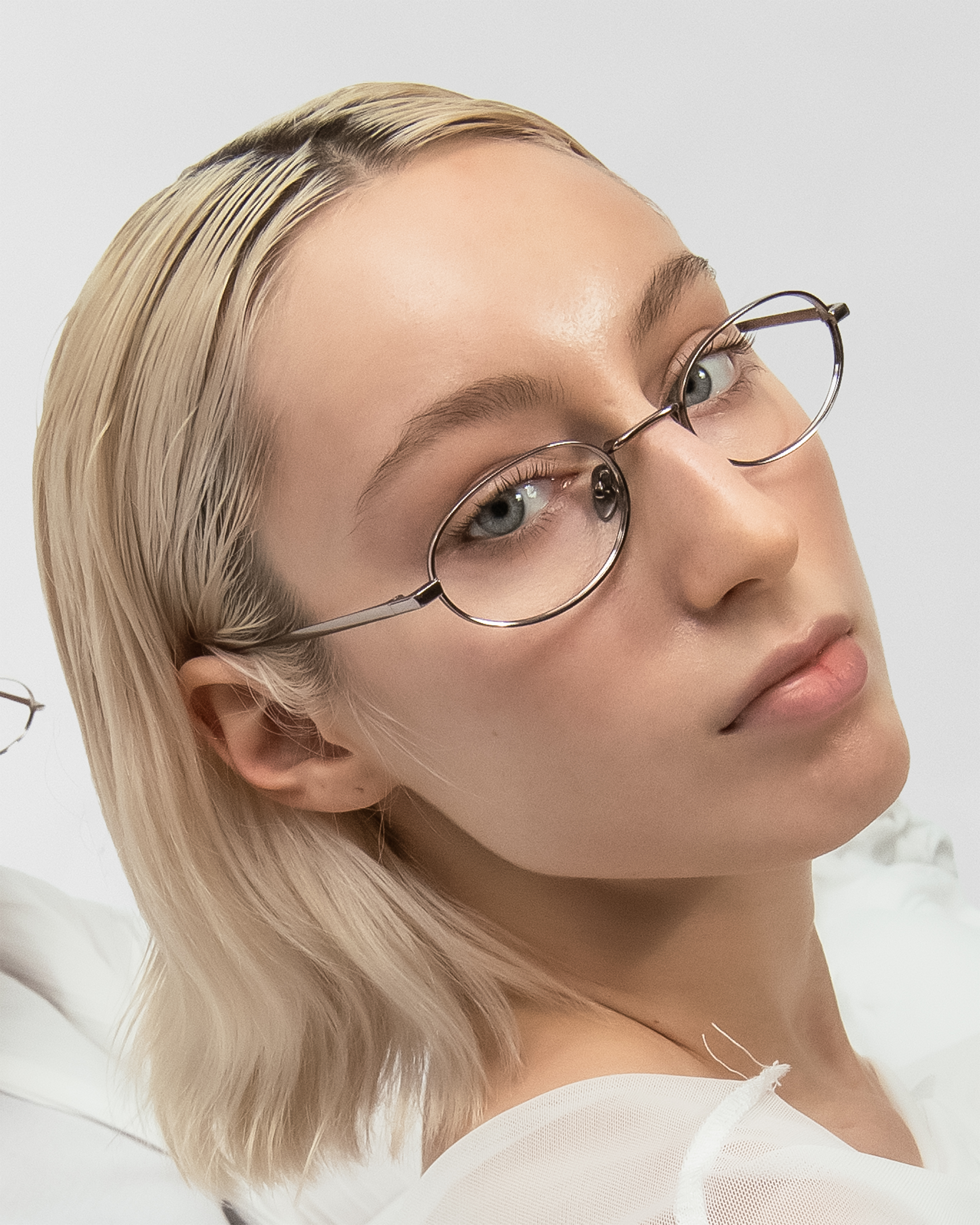 Delta Glasses on Model