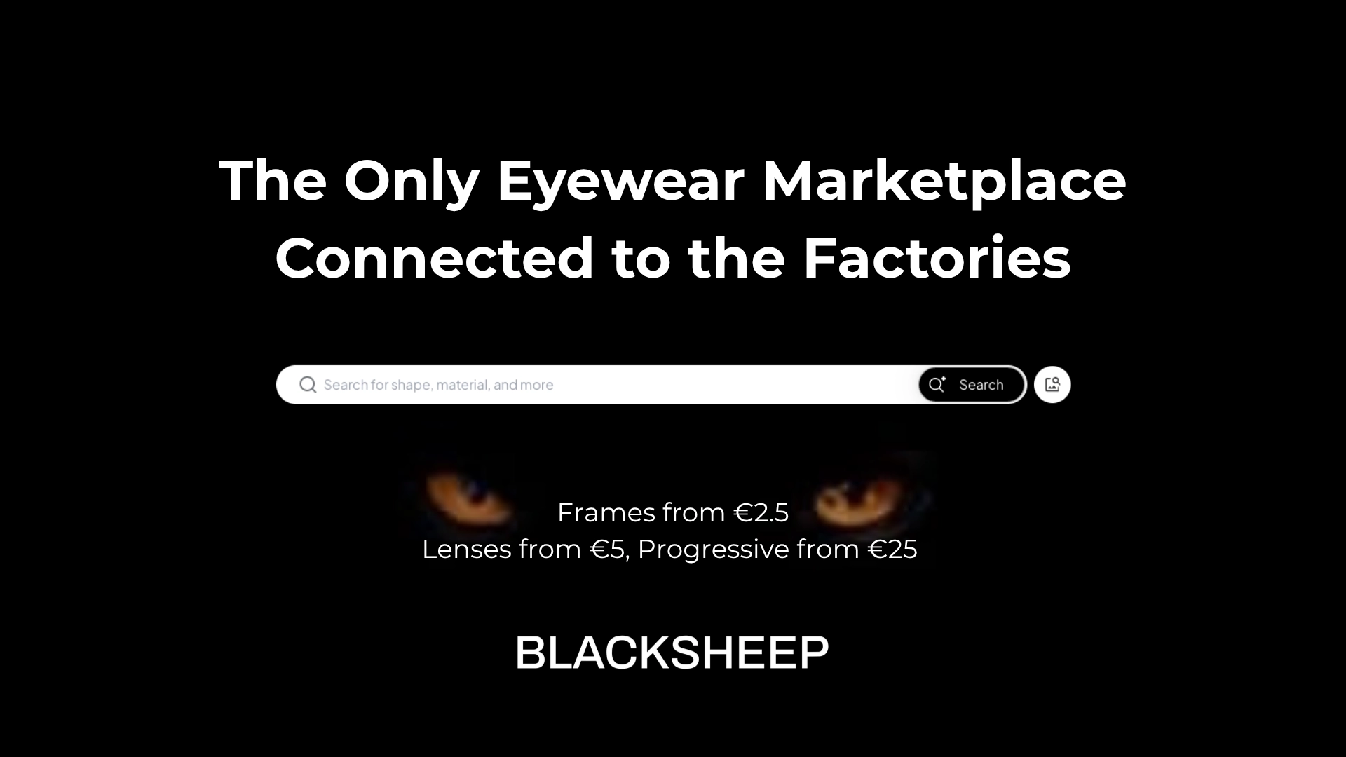BLACKSHEEP has the cheapest eyewear in the world. Shop Now.